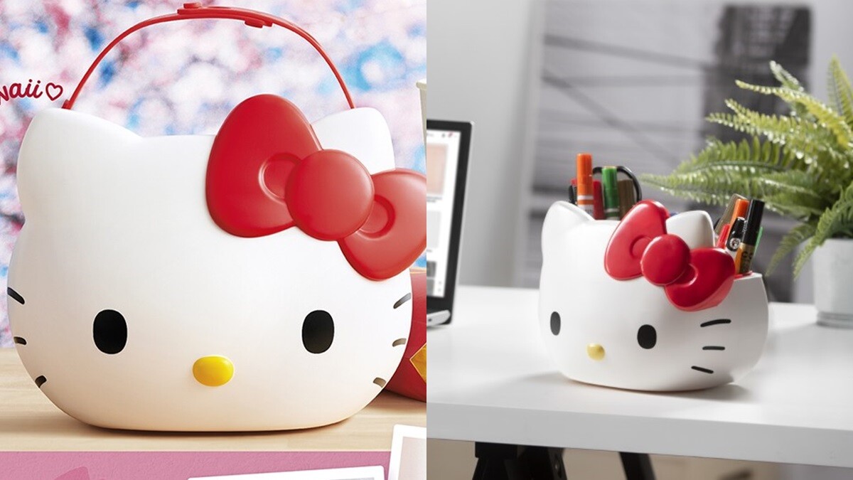 麥當勞推出2020年「Hello Kitty萬用置物籃」！辦公室、居家小物收納萌物，凱蒂貓粉必收