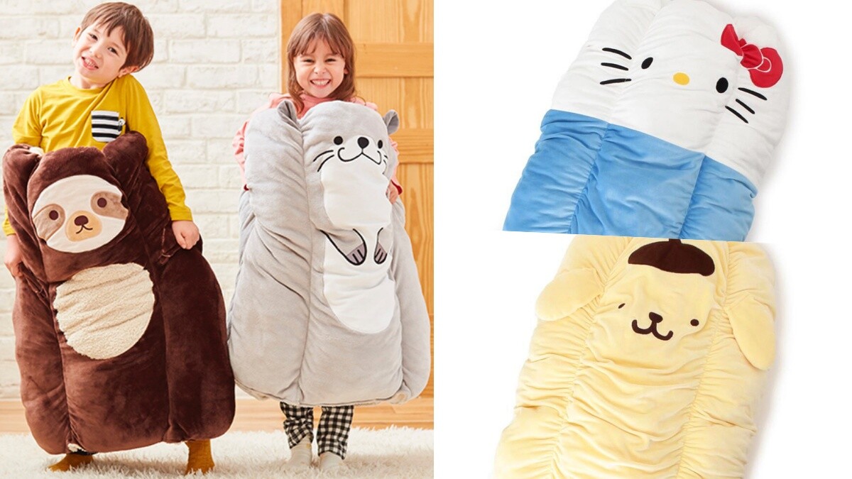 禦寒必備！日本推「可穿式暖墊」超萌造型Hello Kitty、小小兵、拉拉熊保暖可愛一次滿足