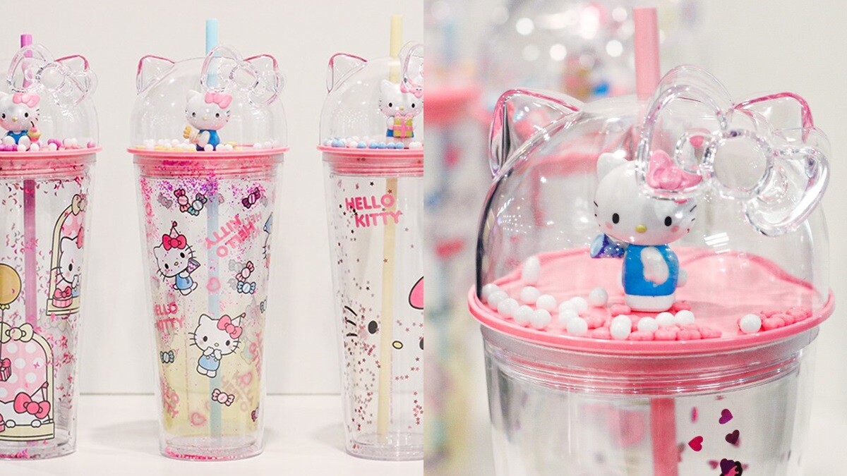 萌到犯規！泰國7-11推「Hello Kitty環保水杯」藏著4款凱蒂貓公仔超欠買