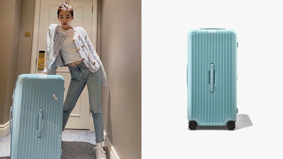 比Tiffany藍更美的是冰川藍！RIMOWA最新的冰川藍行李箱，連BlackPink Jennie都忍不住入手