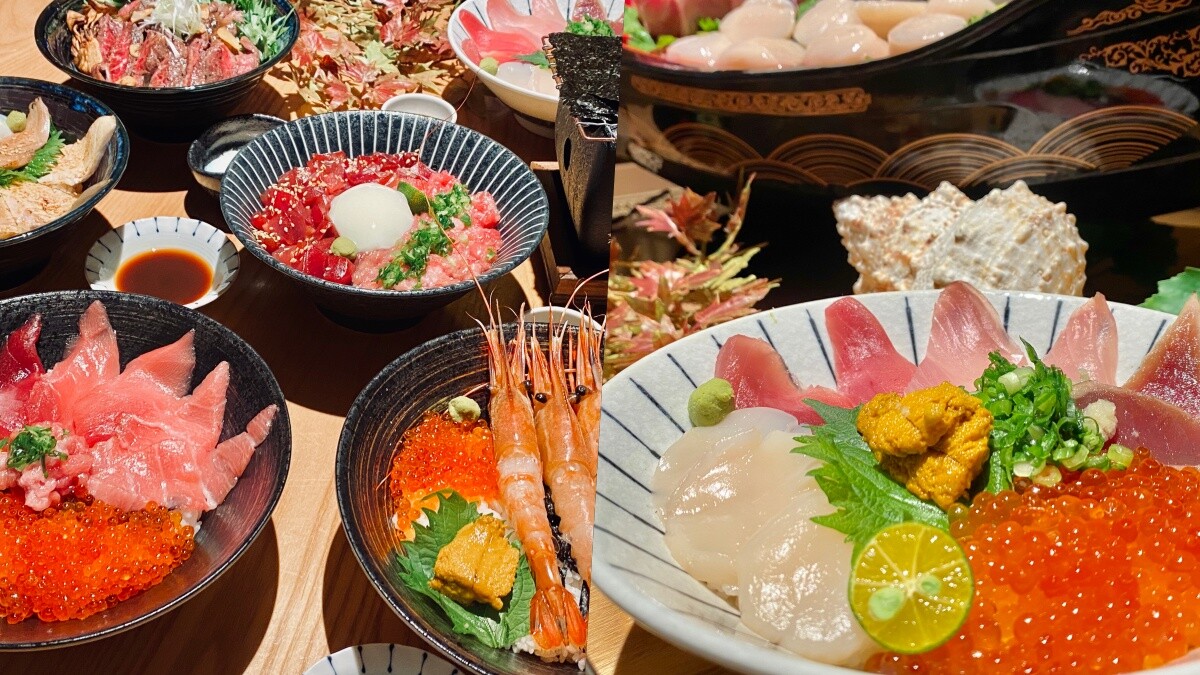 海鮮控必吃！日本橋海鮮丼つじ半推6款全球獨家新菜登場，頂級黑鮪丼，和牛排丼，還有超狂買一送一優惠