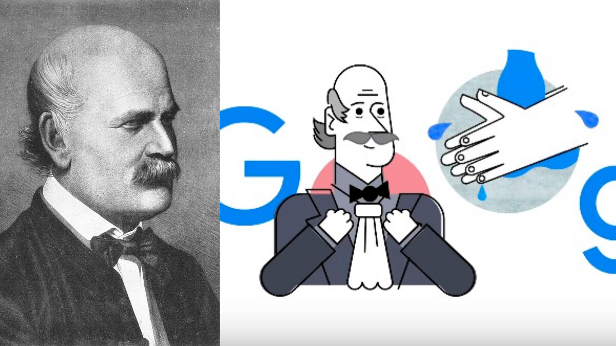 Ignaz Semmelweis第一位推廣「洗手觀念」先驅是他！當年卻被醫界抨擊，Google用洗手6步驟動畫向他致敬