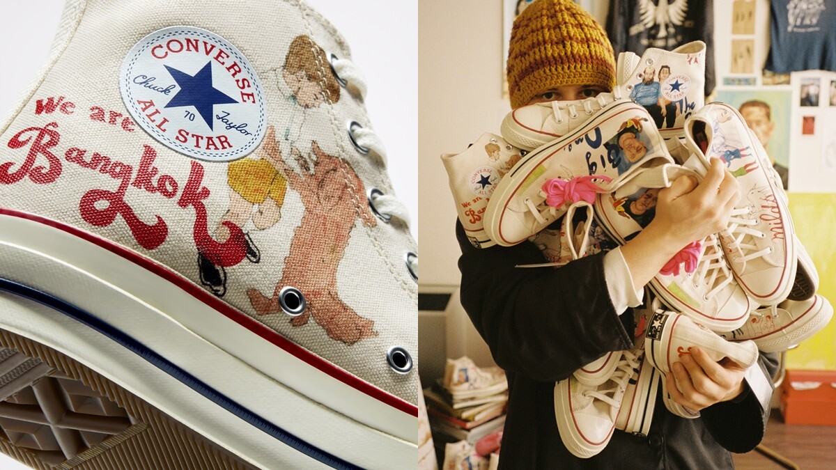 經典Chuck 70再出限定版！Converse攜手藝術家Spencer打造童趣感插畫帆布鞋
