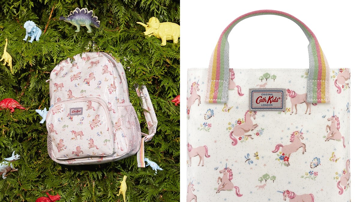 凱特王妃也愛的Cath Kidston夏日全新推出獨角獸印花系列，還有可愛青蛙旅行袋