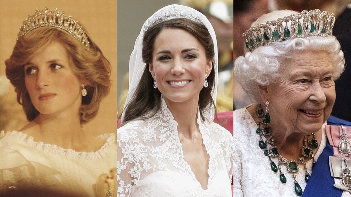 珠寶小學堂｜打開英國皇室的珠寶盒！伊莉莎白女王、凱特王妃、戴安娜王妃的私藏冠冕揭秘