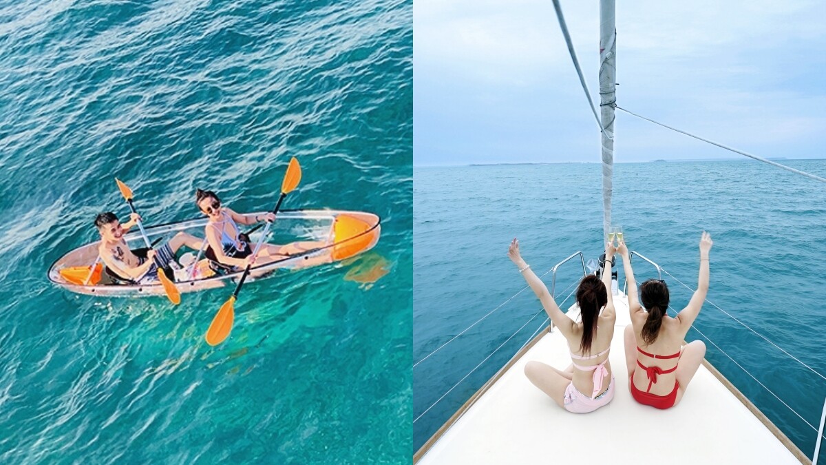 今年夏天一定要玩！澎湖福朋喜來登推超夢幻水上活動，透明獨木舟飽覽海底美景、搭頂級帆船出航