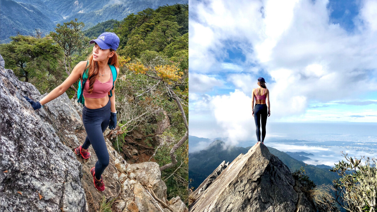 野女孩Lynnette：每次的登山過程都不是那麼容易，卻也將最後的攻頂顯得更加值得！