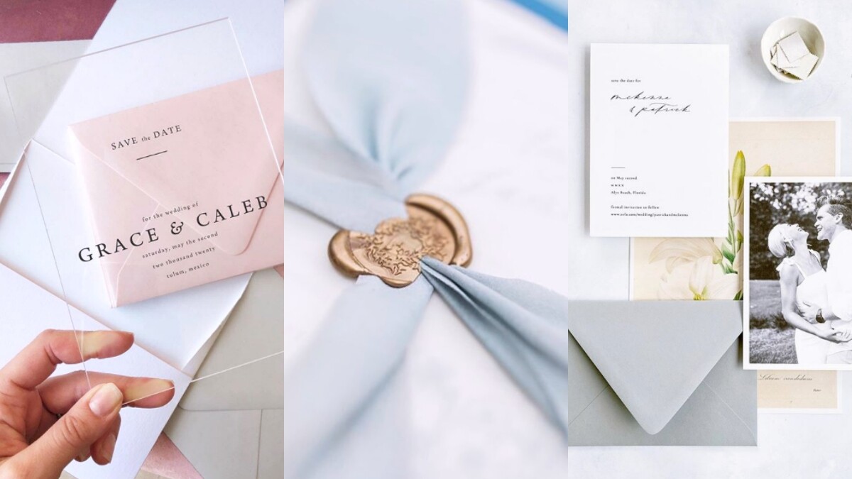 對婚禮邀函沒想法嗎？八種風格元素＆範本，使你挑選出最接近理想中的婚禮邀請函！