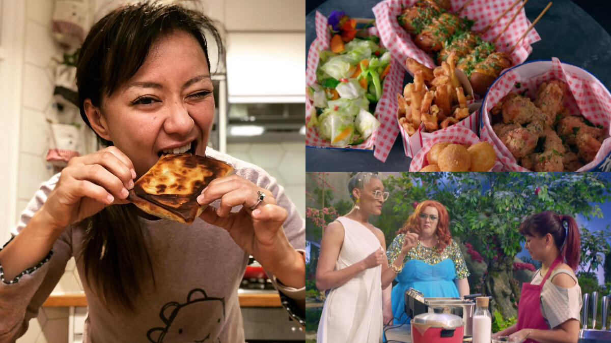  Netflix 英國《美味狂想》台裔廚神Tiffany好手藝， 大同電鍋、香菜豬血糕，征服老外味蕾奪第一！