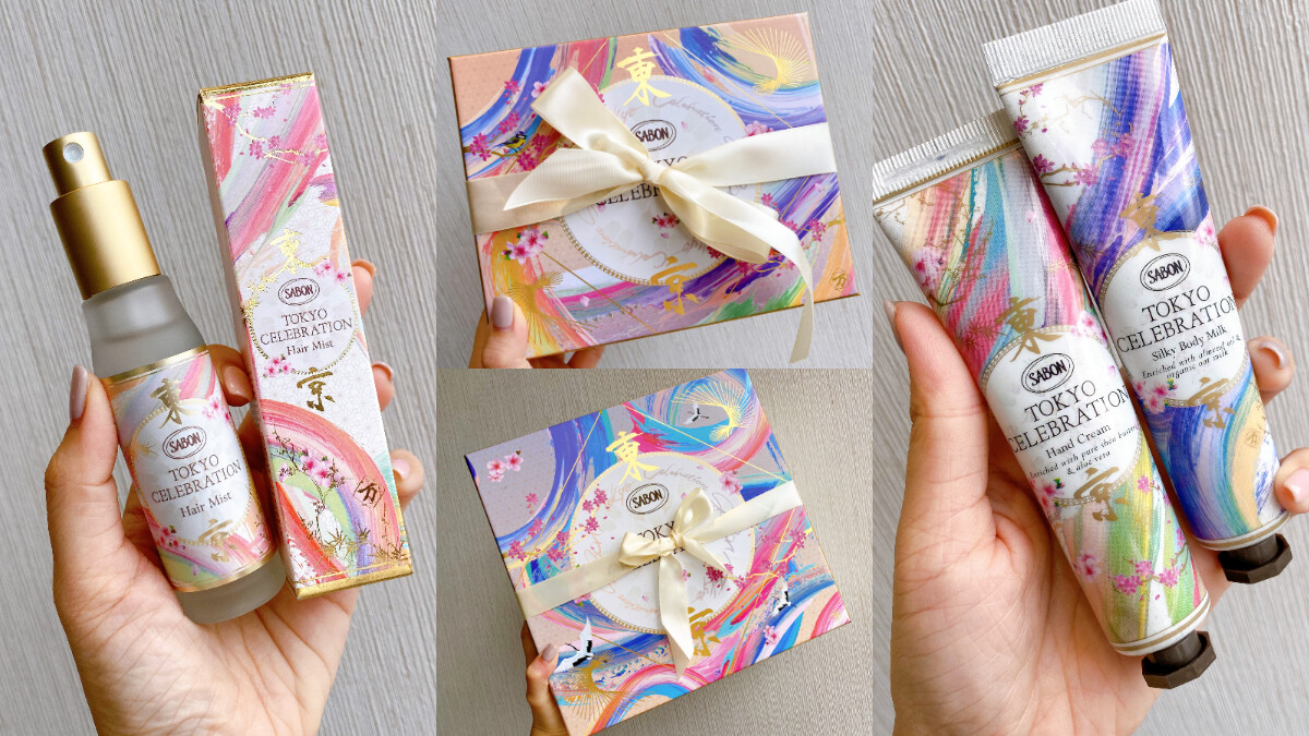 Sabon推出「髮香噴霧」了！聯名日本書道家万美打造超夢幻「東京和風」粉彩包裝！