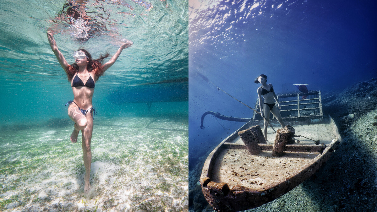 野女孩Lynnette：深不可測的大海 我用自由潛水來探索！