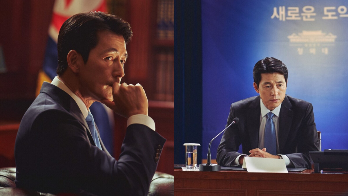 《鋼鐵雨：深潛行動》鄭雨盛化身南韓總統！47歲男神表示：「像我這麼帥的總統可以嗎？」