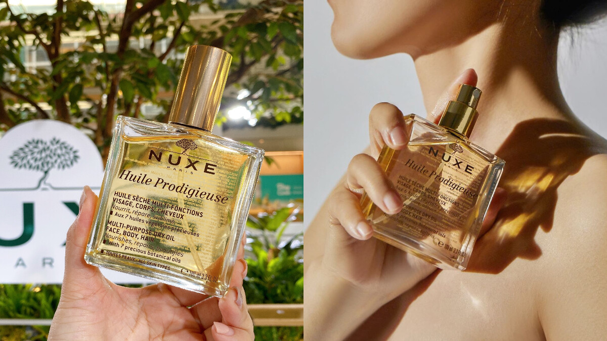 法國知名植萃保養NUXE以「巴黎歐樹」新名稱回歸，首購必推這瓶超全能的「精華油」！
