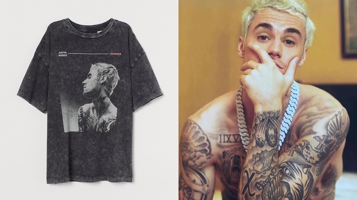小賈斯汀親自操刀！H&M再度聯手Justin Bieber推出聯名T-Shirt系列，不用500元就能入手