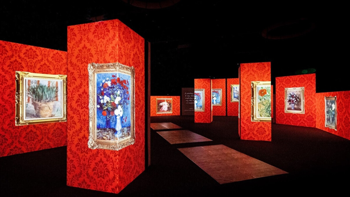 《再見梵谷－光影體驗展》高雄場正式開展，新增「紅色藝廊」全面升級！