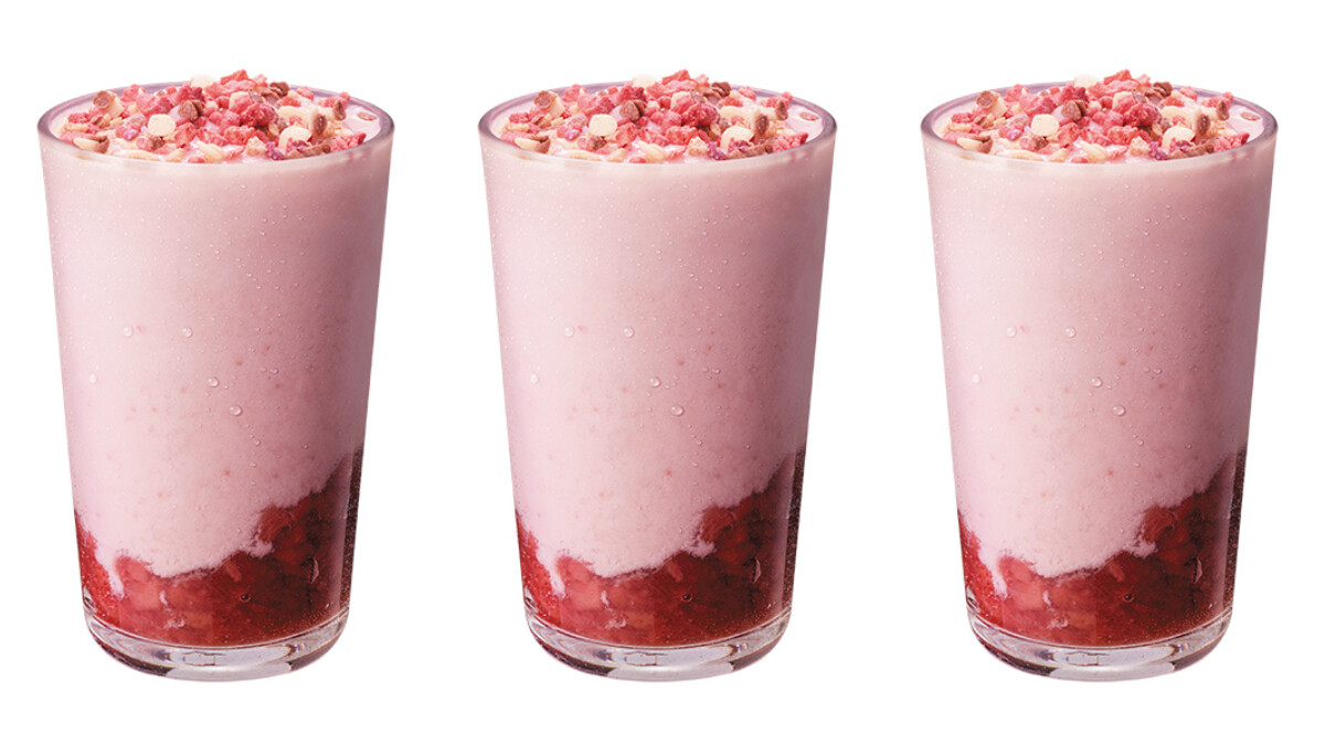 星巴克推出全新優格星冰樂！粉嫩系「草莓脆片優格星冰樂」登場，今夏最少女心就是這杯
