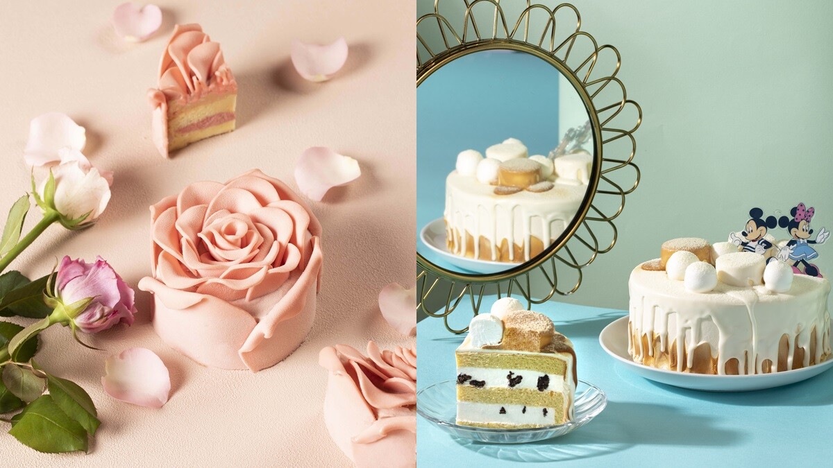 最美的擬真玫瑰！BAC推七夕限定粉紅凡爾賽、米奇米妮香草蛋糕，3款高顏值的人氣甜點登場