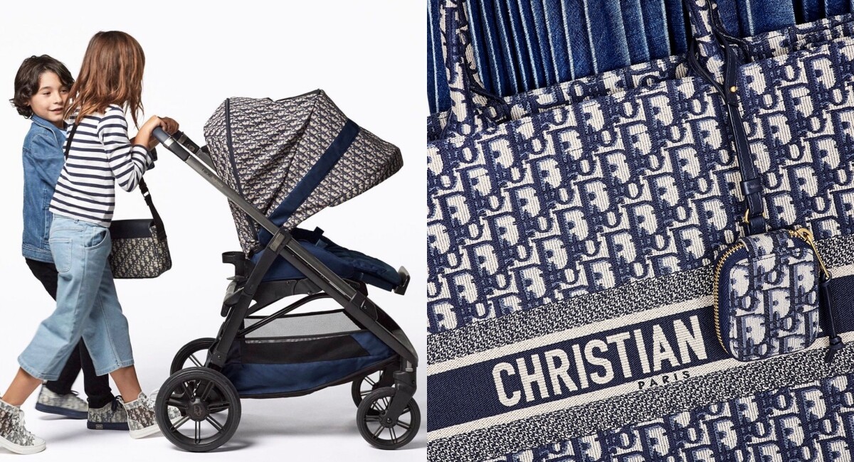 嬰兒界年度夢幻逸品！Baby Dior x Inglesina Baby打造最拉風「老花嬰兒車」