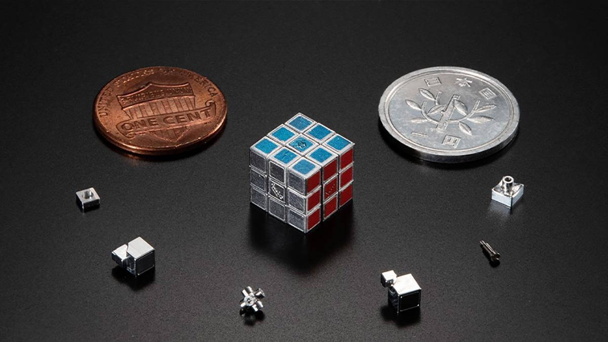 史上最迷你！日本推「世界上最小的魔術方塊」不到1公分，挑戰手與眼力的極限