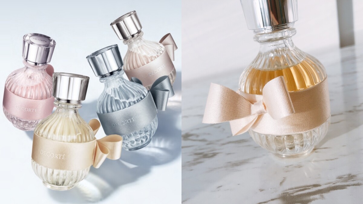 黛珂2020和服之戀系列香水，瓶身綁上十二單蝴蝶結太優雅，春夏秋冬都有專屬味道