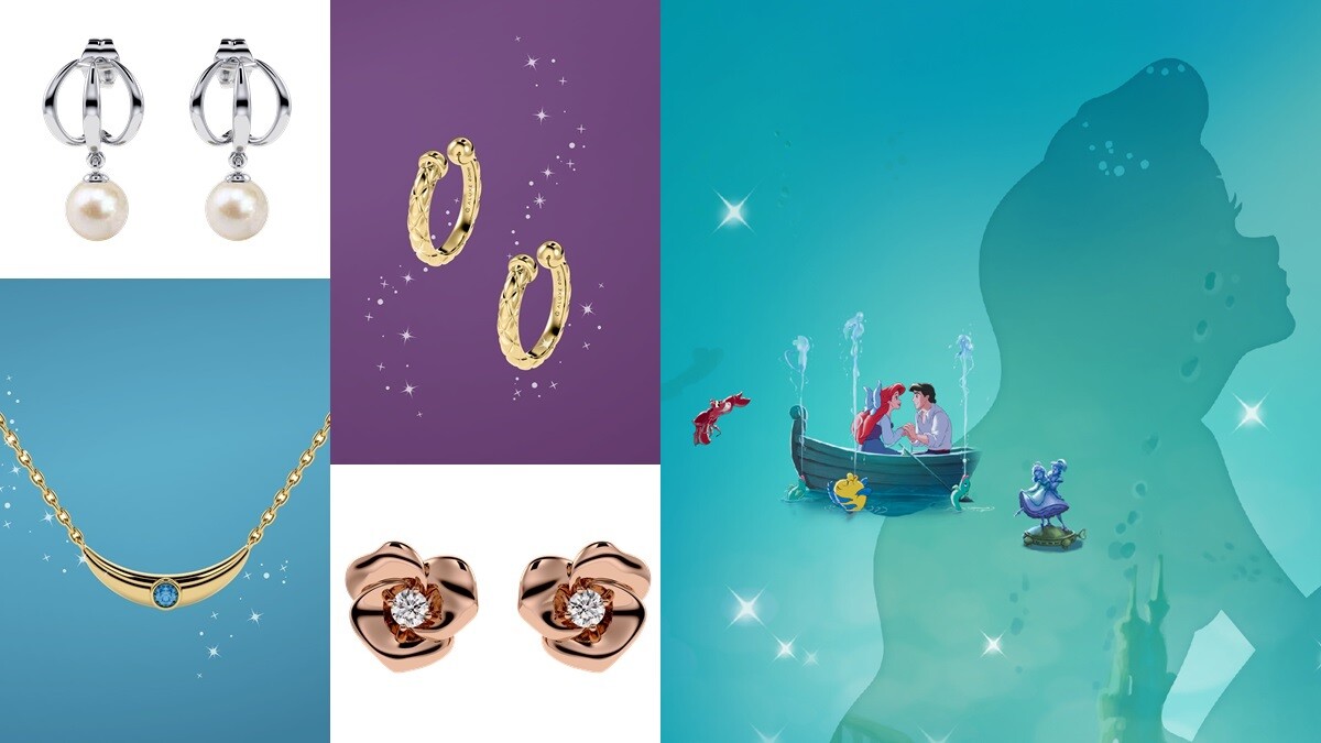 Aluxe亞立詩再度攜手迪士尼！推出小美人魚、睡美人、阿拉丁系列項鍊、耳骨夾、鎖骨鍊…