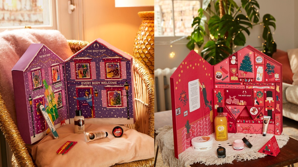 買THE BODY SHOP倒數月曆小屋，就能做公益！這個聖誕節讓家的溫暖感傳遞到每個角落！