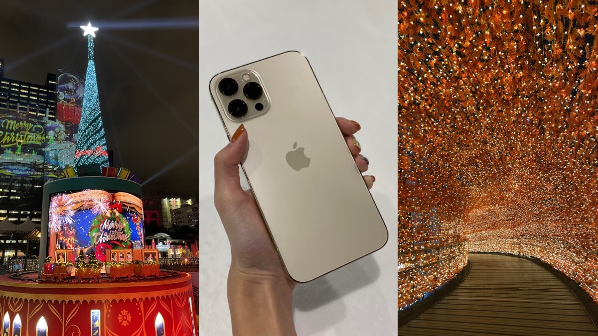 用iPhone 12 Pro Max搶先逛2020新北耶誕城！實測夜拍、錄影效果太強大，就連夜間模式人像都超美