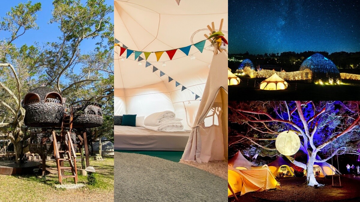 最夢幻露營行程！勤美學露營最Chill的3種方式，喝酒做瑜伽、躺在星空下，再多煩鬧也都煙消雲散