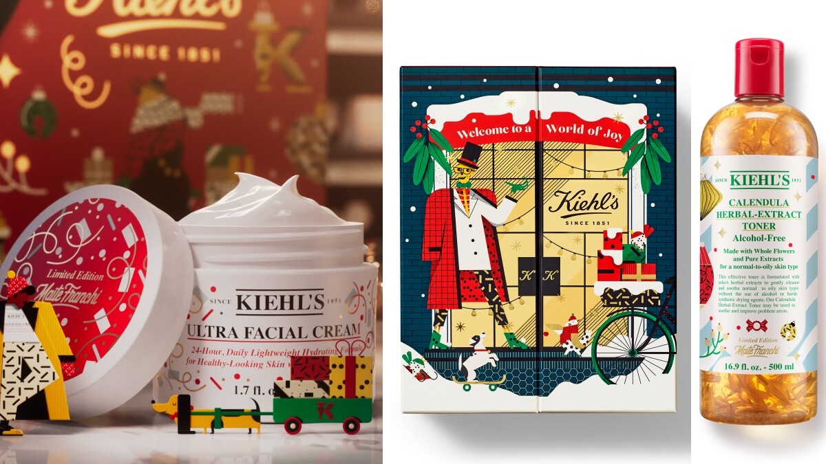 KIEHL’S 契爾氏2020聖誕主打零塑環保，零浪費再製的聖誕倒數月曆禮盒更值得入手