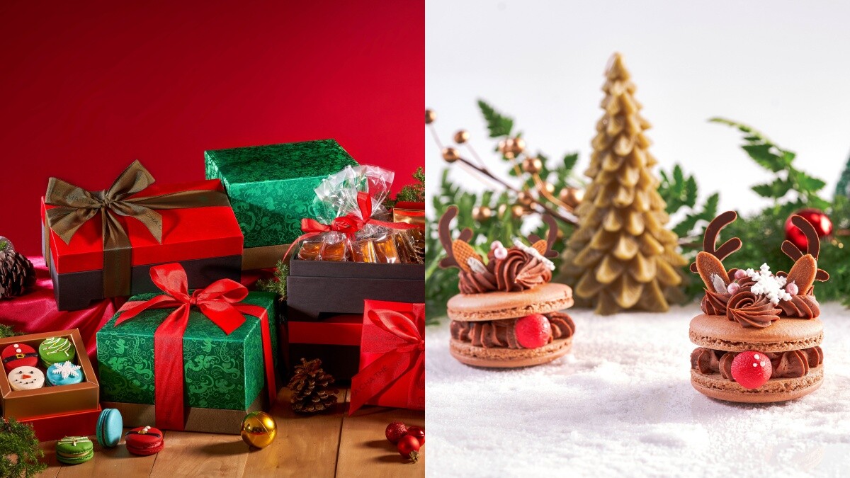 聖誕限定！采采食茶推麋鹿馬卡龍、聖誕禮盒，一起度過美好甜蜜的冬季吧