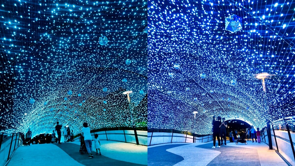 「東京耶誕冰藍燈海」現身中山捷運站！東京鐵塔、繽紛隧道美翻天，還有異國市集宛如飛出國
