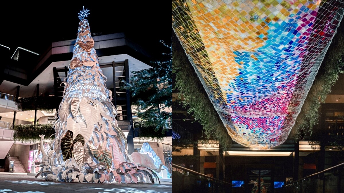 「17米高雪白聖誕樹」降臨新光三越！500場飄雪光雕秀、30萬顆燈泡銀河光廊，把信義區變身奇幻王國
