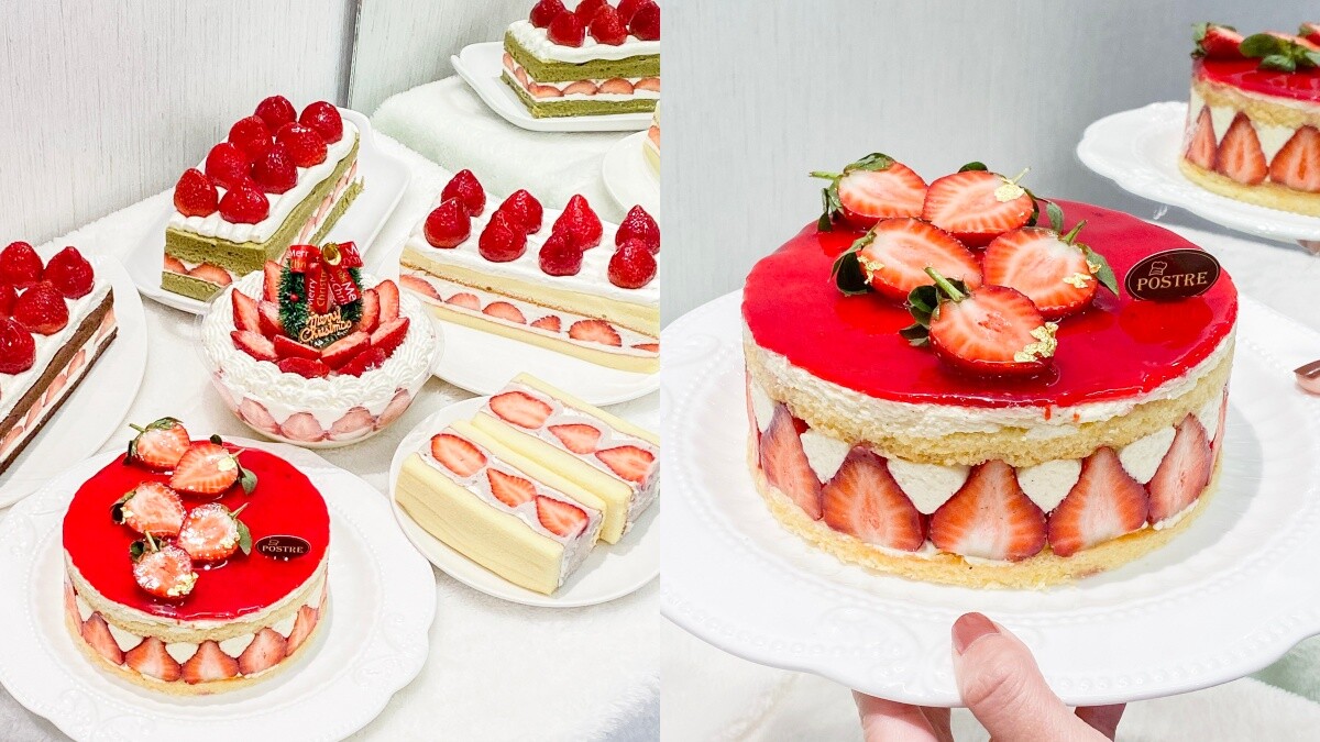 草莓控尖叫！波絲甜必吃的6款草莓甜點公開，芋泥草莓三明治，超浮誇水晶球蛋糕