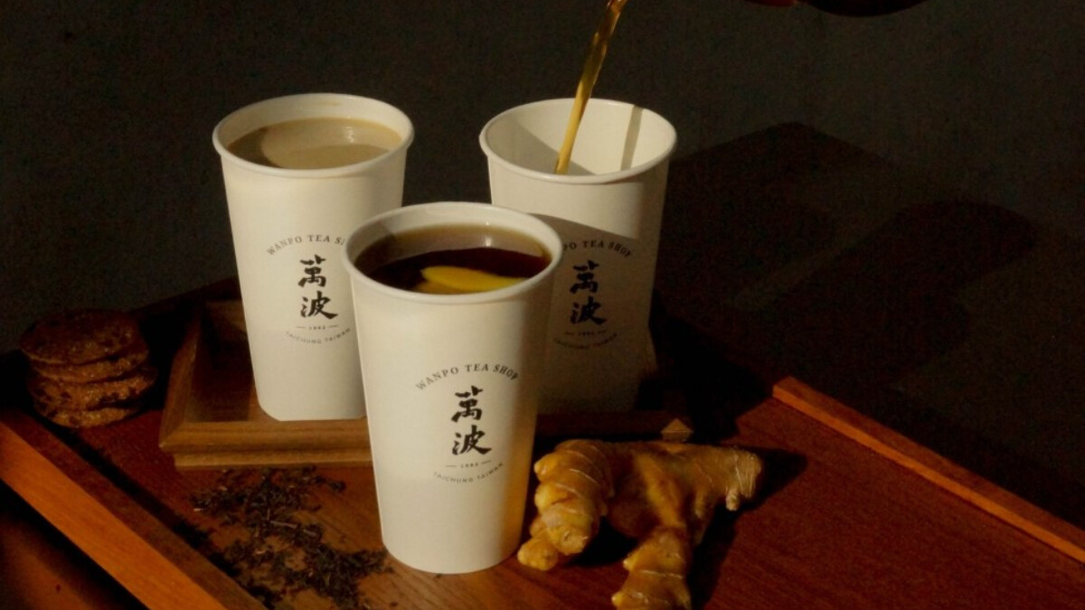 《萬波》推出冬季限定熱飲「薑汁系列」！「黑糖薑茶」、「薑汁撞奶」等3款同步上市，暖喉來一杯就對了