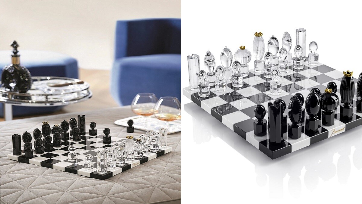 搭上《后翼棄兵》熱潮！Baccarat法國巴卡拉水晶推出奢華水晶西洋棋盤組，收藏玩家的天價夢幻逸品
