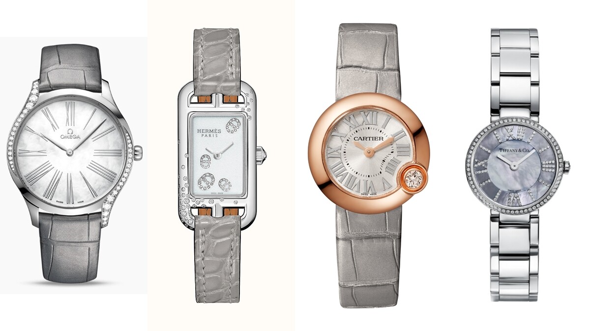 氣質灰名錶精選！Cartier、Hermès、Omega、VCA …10個品牌女錶推薦