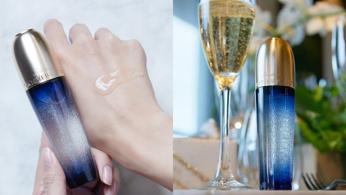 嬌蘭頂級美膚特釀 #香檳泡泡瓶「氧」出46度上揚的緊緻好肌，2021絕不容錯過的第一杯優雅法式保養，Cheers！