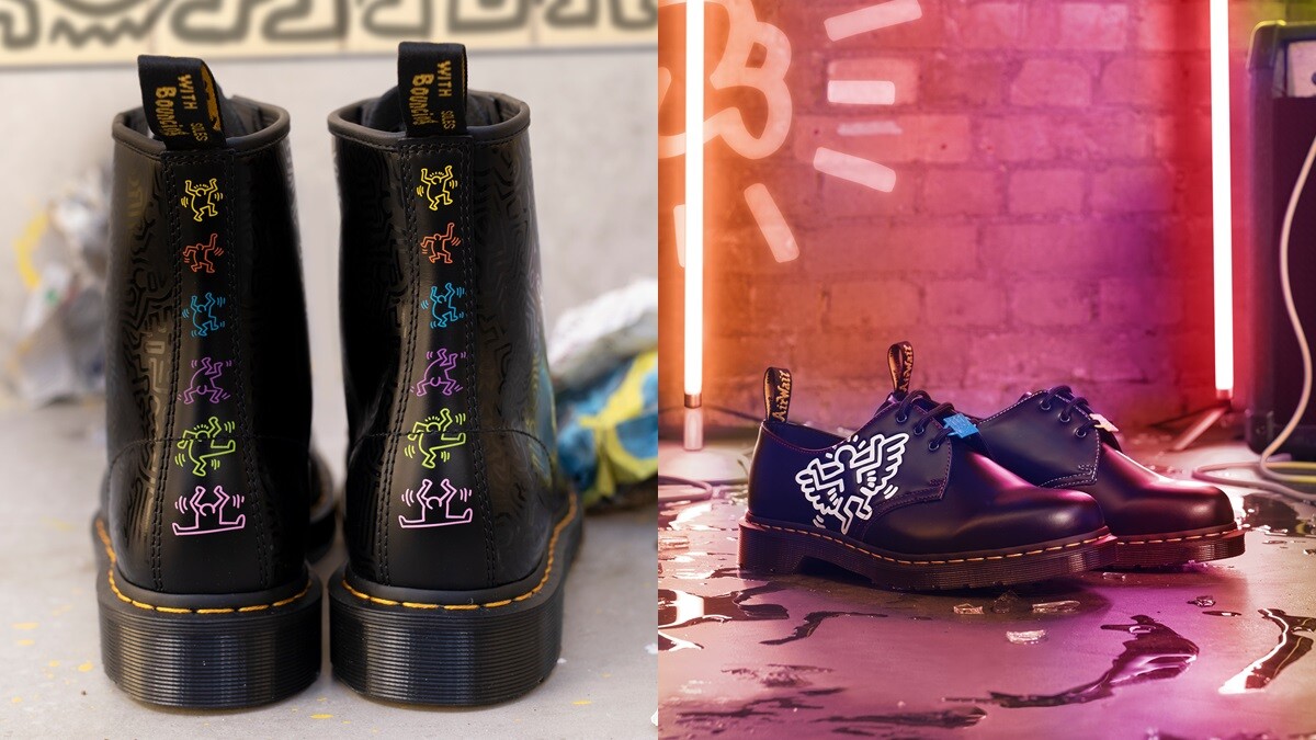 馬汀鞋穿上普普藝術塗鴉新衣！Dr. Martens X Keith Haring聯名系列身為馬汀迷一定要收藏