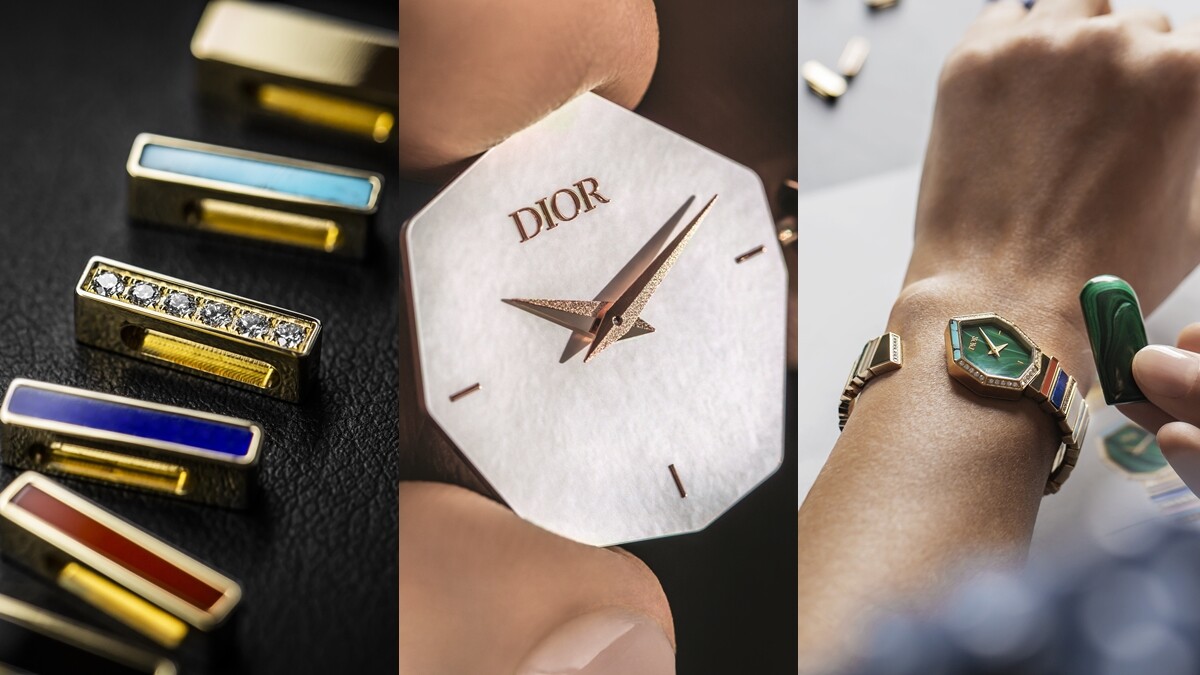 Dior把彩虹收進最新戒指、手環與手錶之中！Gem Dior系列2021年實品細節與售價一次看（附影片