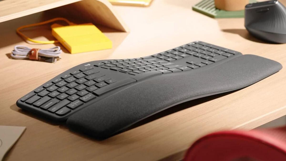 超時髦！羅技K860人體工學鍵盤3大亮點公開，以波浪曲線設計打造極致舒適的打字體驗