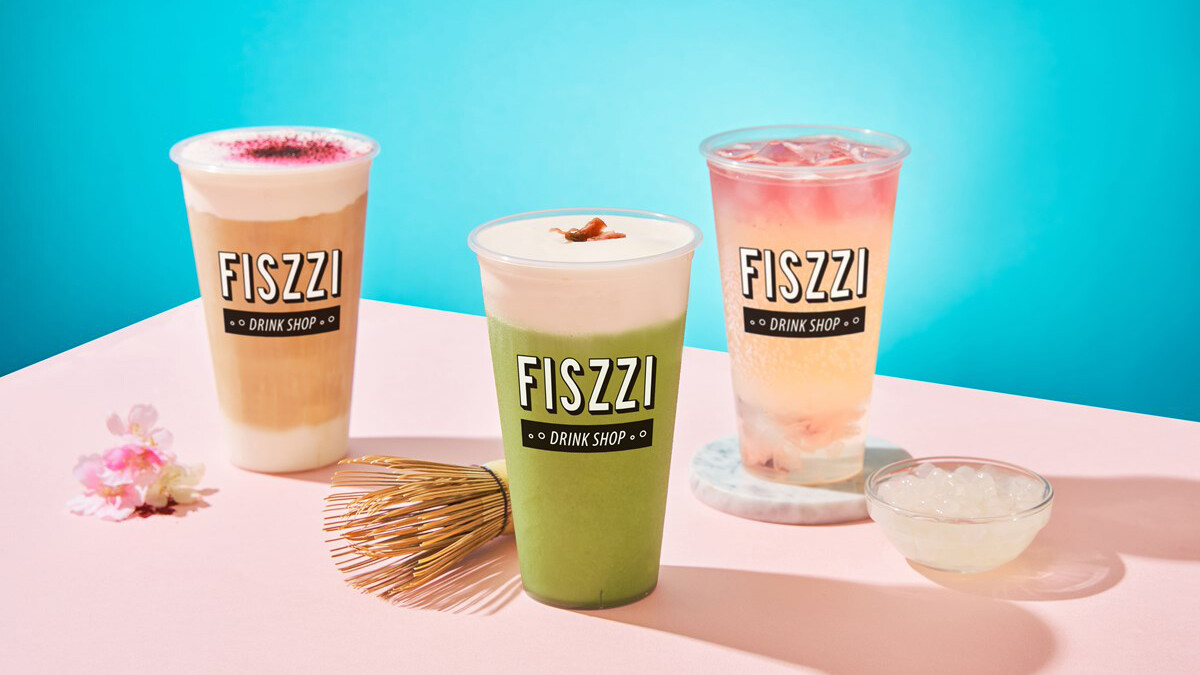 用喝的櫻花！FISZZI費滋氣泡飲專賣店推出3款櫻花飲品，自帶仙氣的絕美系飲品登場