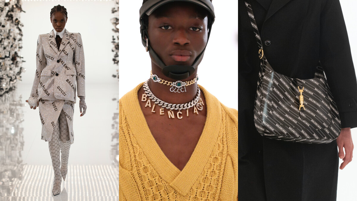 時尚大小事|Gucci 100週年首發時裝系列推出與Balenciaga的聯名大衣、包包與項鍊！
