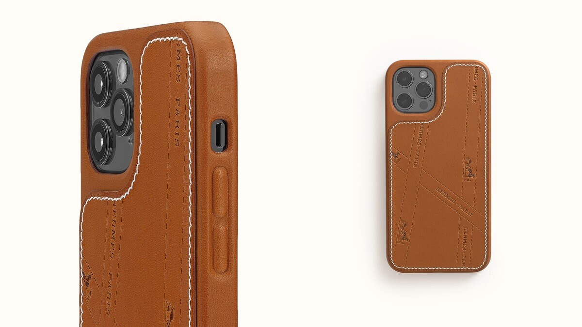 愛馬仕全新iPhone皮革手機套以緞帶包裝為靈感，加上便利MagSafe充電功能！加碼盤點LV、CELINE、Chanel…7款皮革手機套