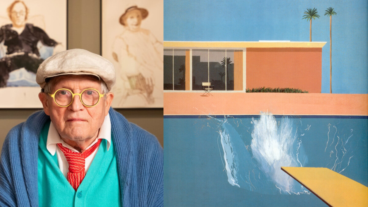 春光、泳池、愛與慾——英國藝術教父大衛・霍克尼（David Hockney）的7個關鍵字