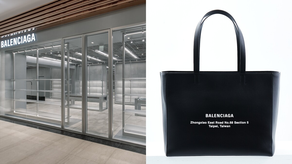Balenciaga最新微風信義品牌概念店開幕！絕美銀灰工業風裝潢，還有台灣限定包款只有這裡買得到