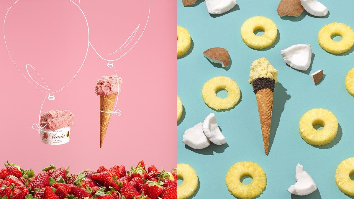 《Venchi》推出4款夏季限定水果系列Gelato義式冰淇淋！「椰香鳳梨」、「輕糖草莓」、「青蘋果樂園」每月登場