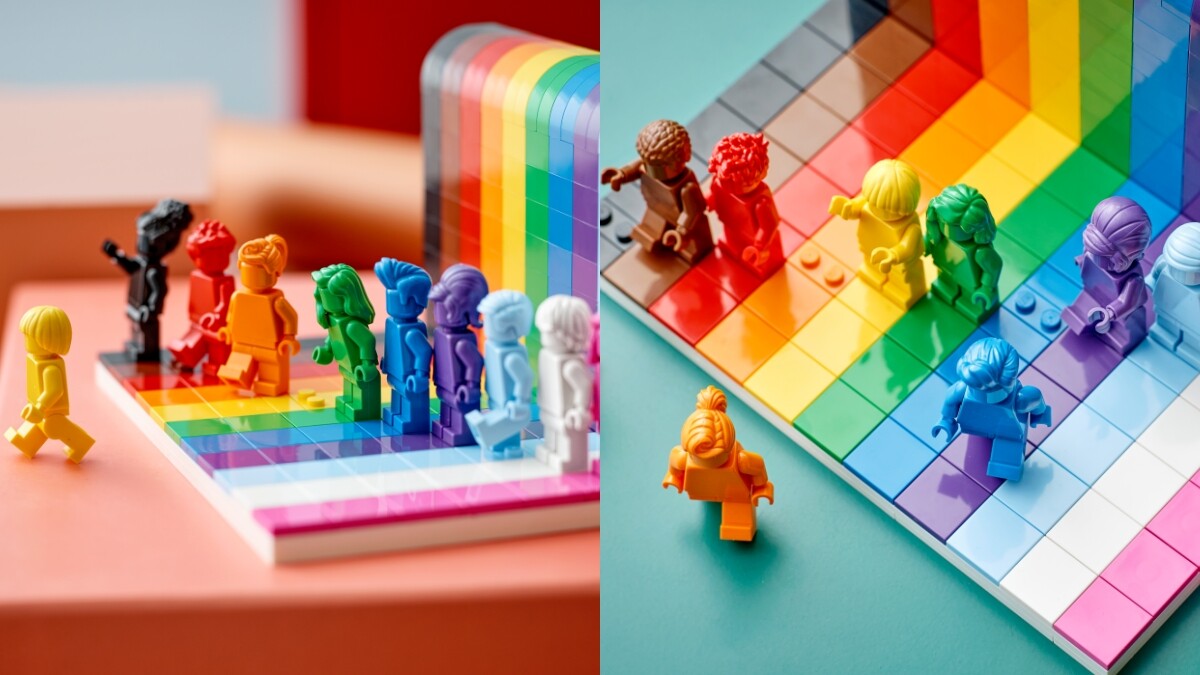 樂高首度推出「彩虹積木盒組」！慶祝同志驕傲月，每隻人偶髮型、顏色都不同，更有著深遠設計意義