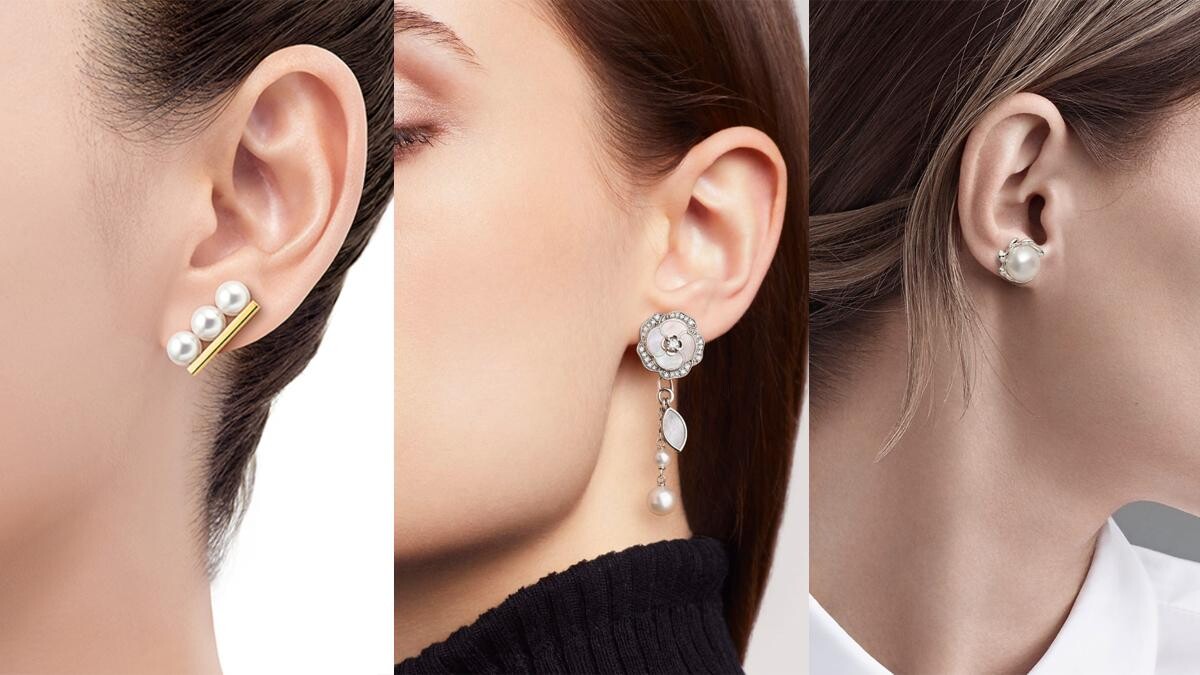 珍珠耳環怎麼選？推薦關鍵：七大珠寶精品品牌、經典款、可轉換式設計，入門售價1.6萬就可收！