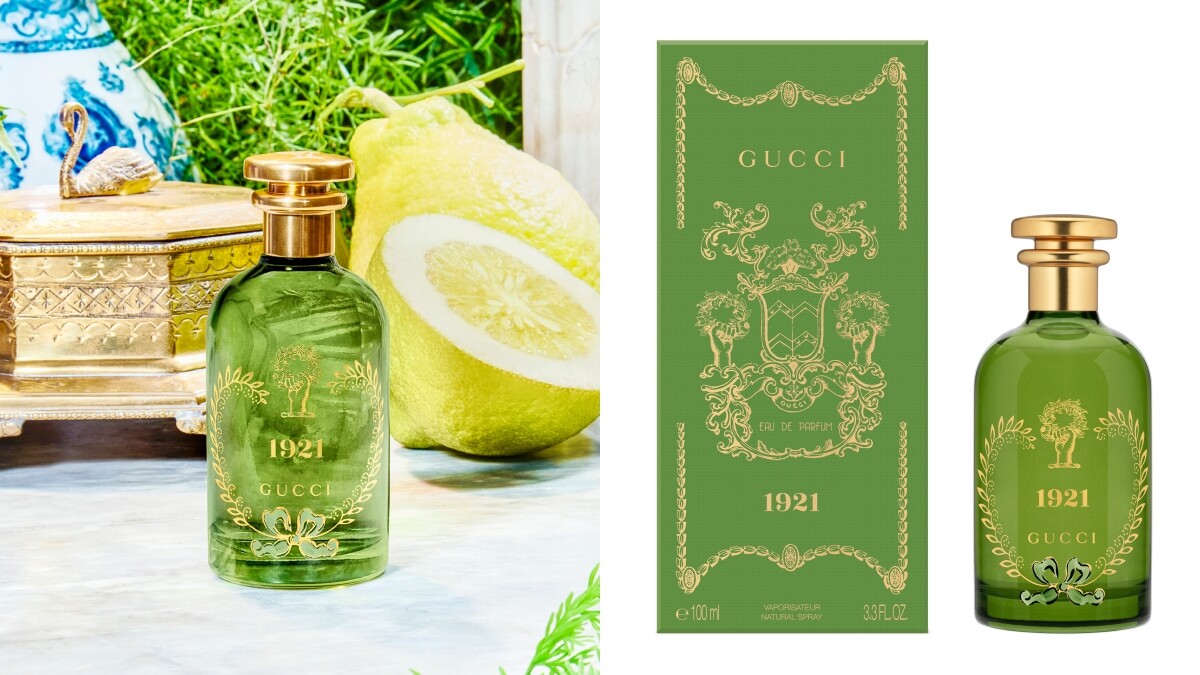 Gucci創立100年紀念香水！煉金士花園系列香水新香1921翡冷翠，橙花+香水檸檬果香向佛羅倫斯致敬