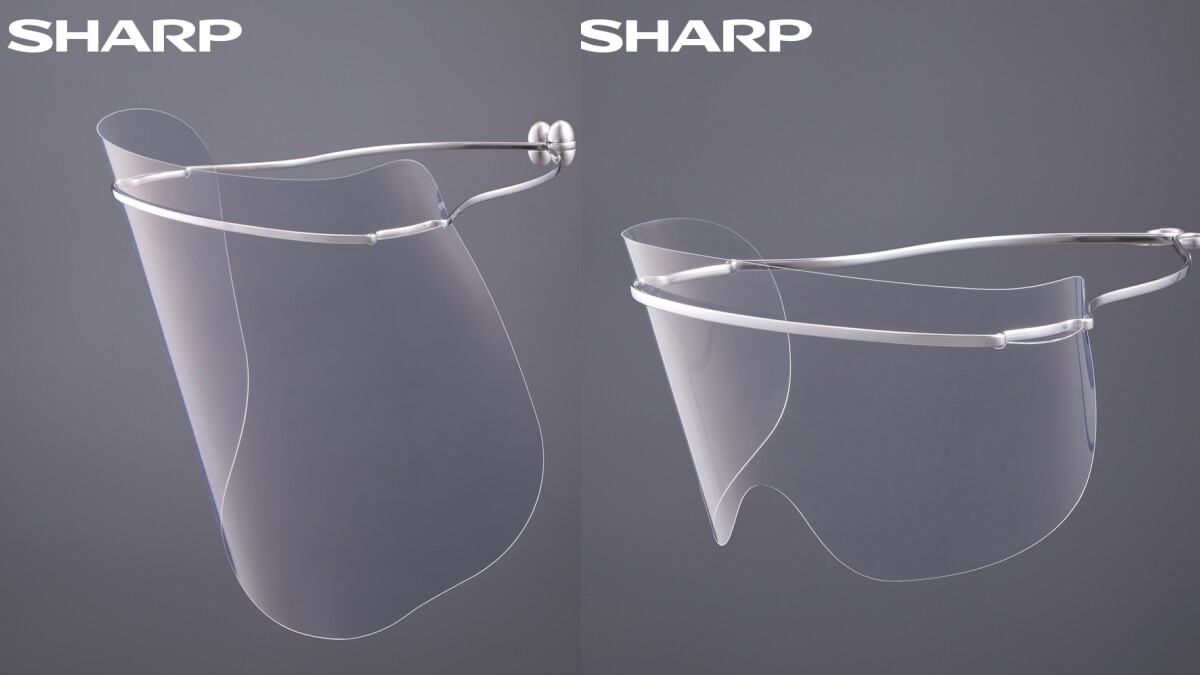 超有型「防疫面罩」來了！夏普4款專利防護面罩開賣，鈦合金流線設計、輕量感受，長時間配戴也OK